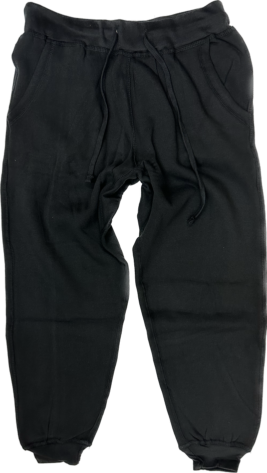 Plain Black Sweats- Pro M3