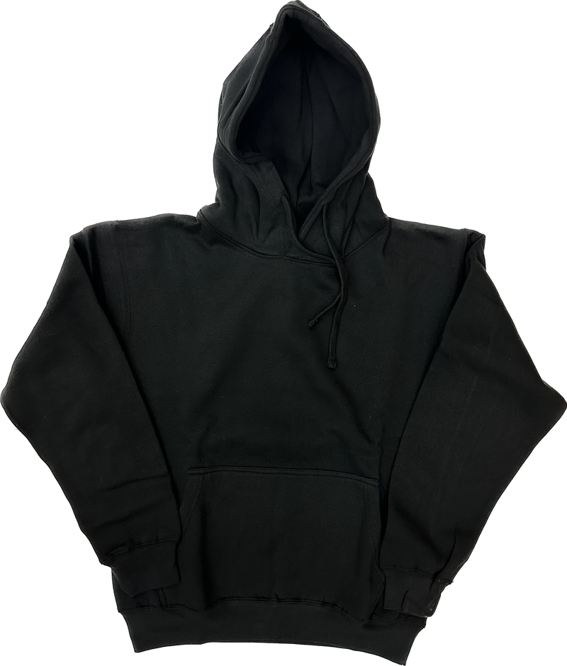 Plain black hoodie bulk buy sale