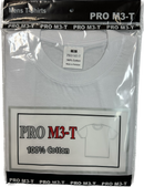 Pro M3 Plain T-shirts White or Black