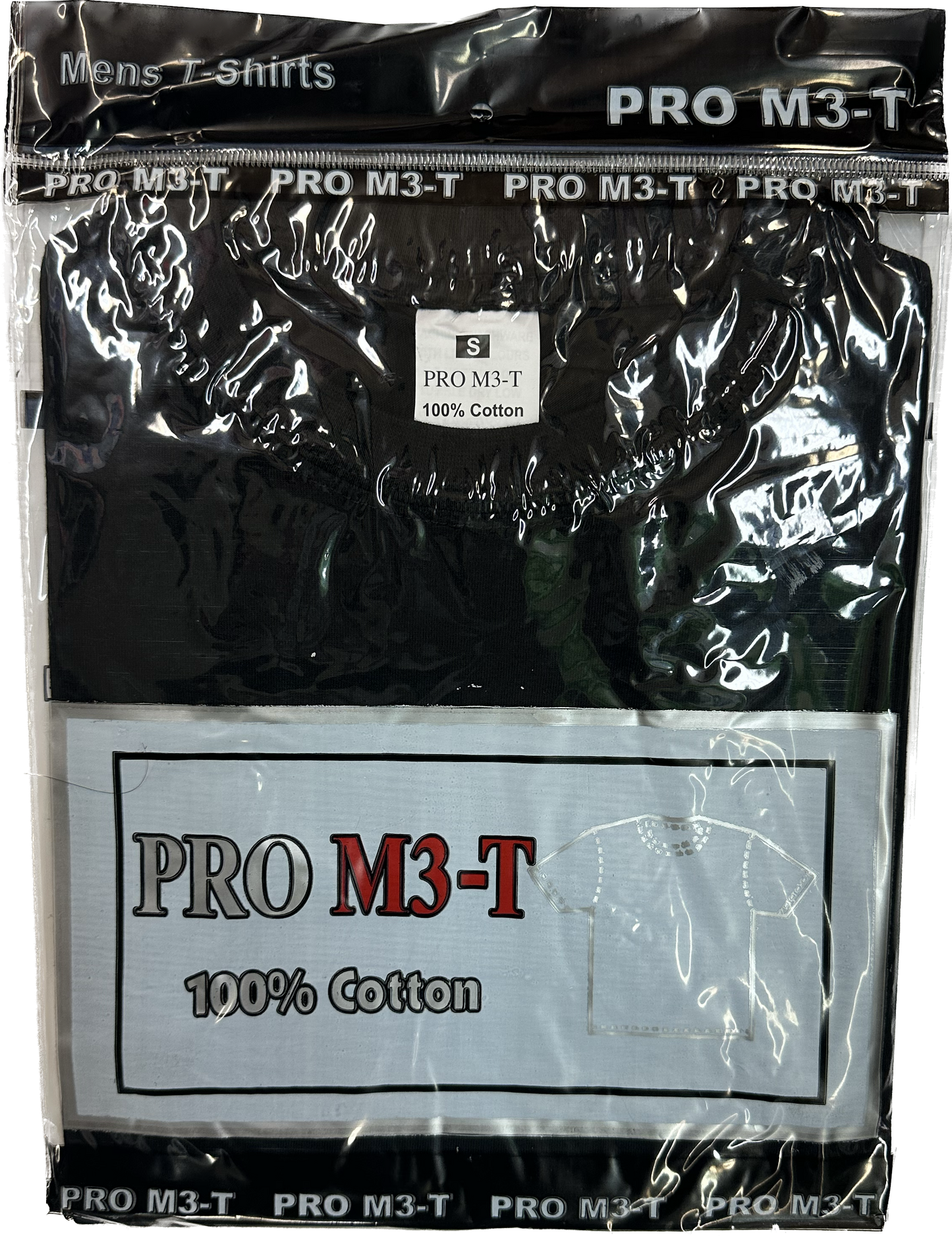 Pro M3 Plain T-shirts White or Black