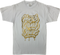 Printed White T-shirt "Hustle"- Pro M3